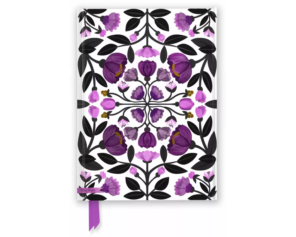 Nina Pace: Purple Flowers (Foiled Journal)