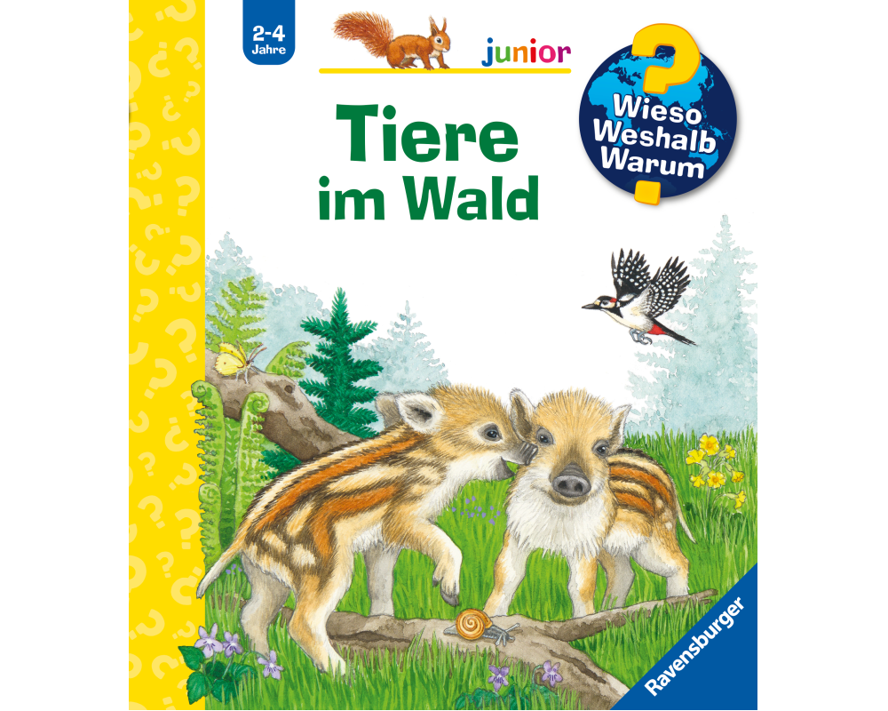 Wieso? Weshalb? Warum? junior, Band 77 - Tiere im Wald