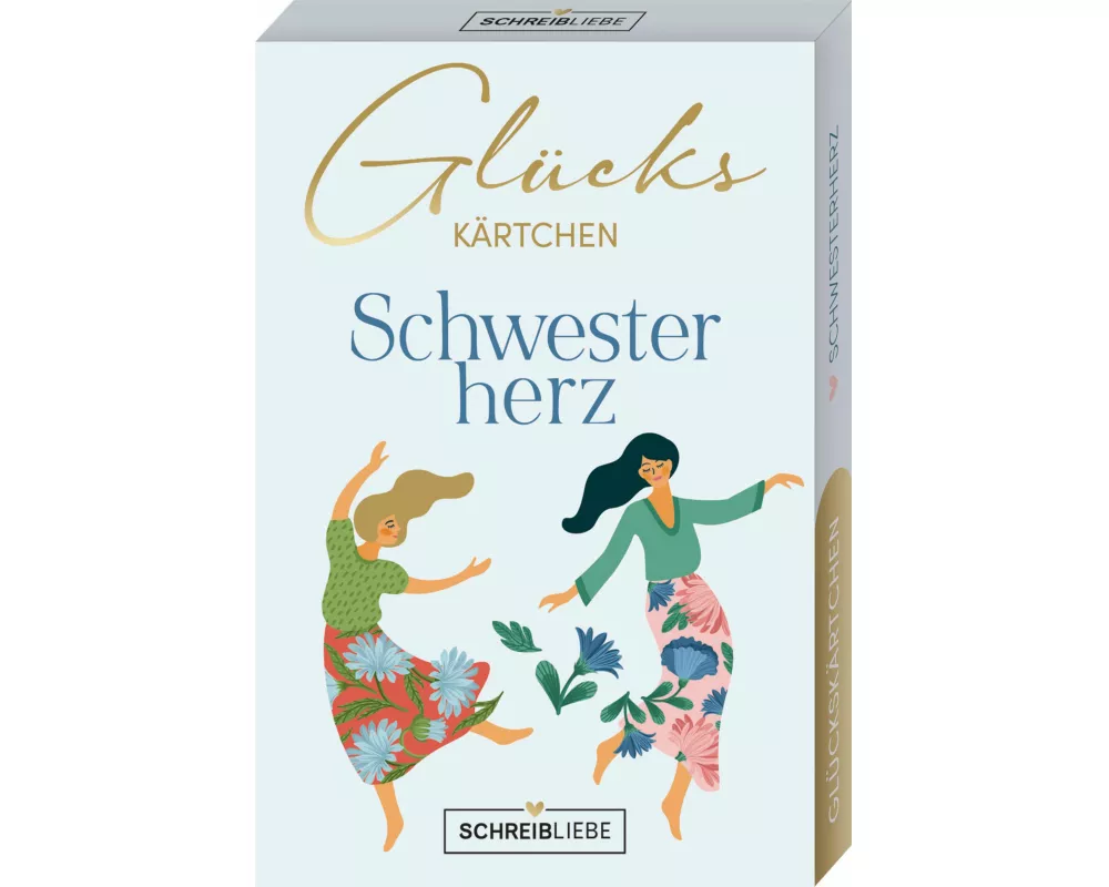 Glückskärtchen-Schwesterherz