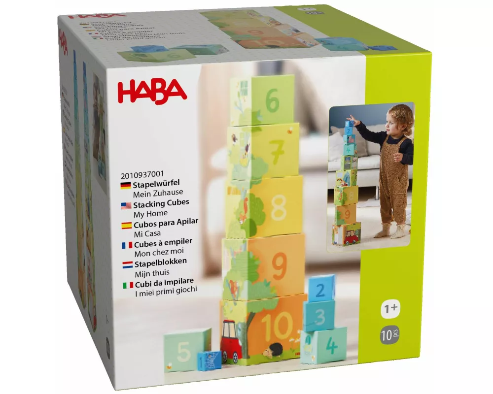 Stapelwürfel Mein Zuhause