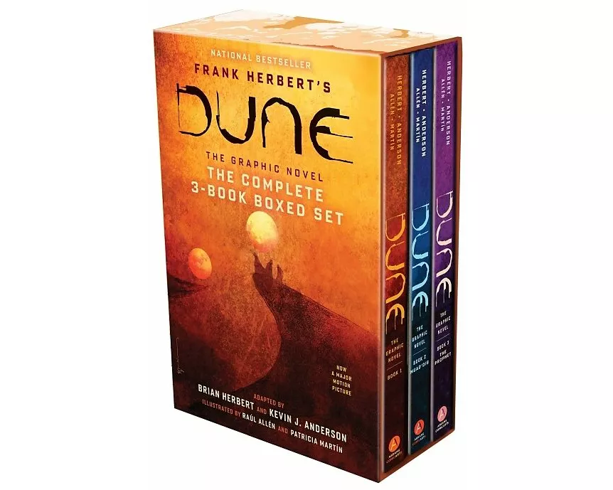 Dune: The Graphic Novel: The Complete 3-Book Boxed Set