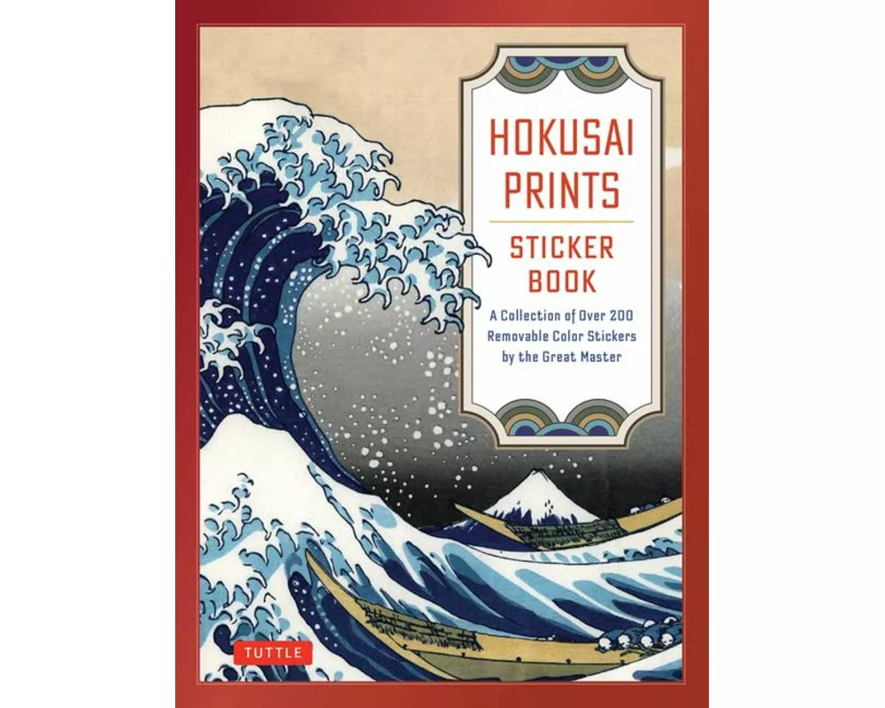 Hokusai Prints Sticker Book