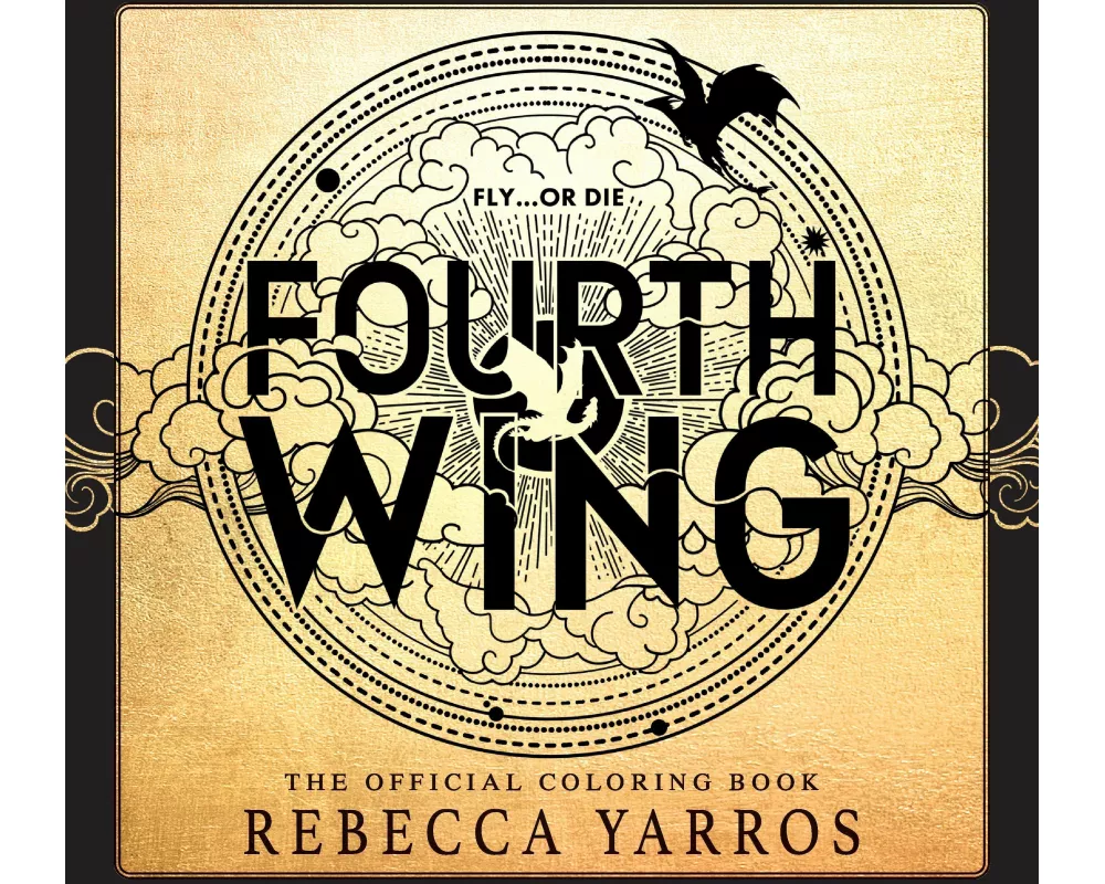 Fourth Wing: The Official Coloring Book