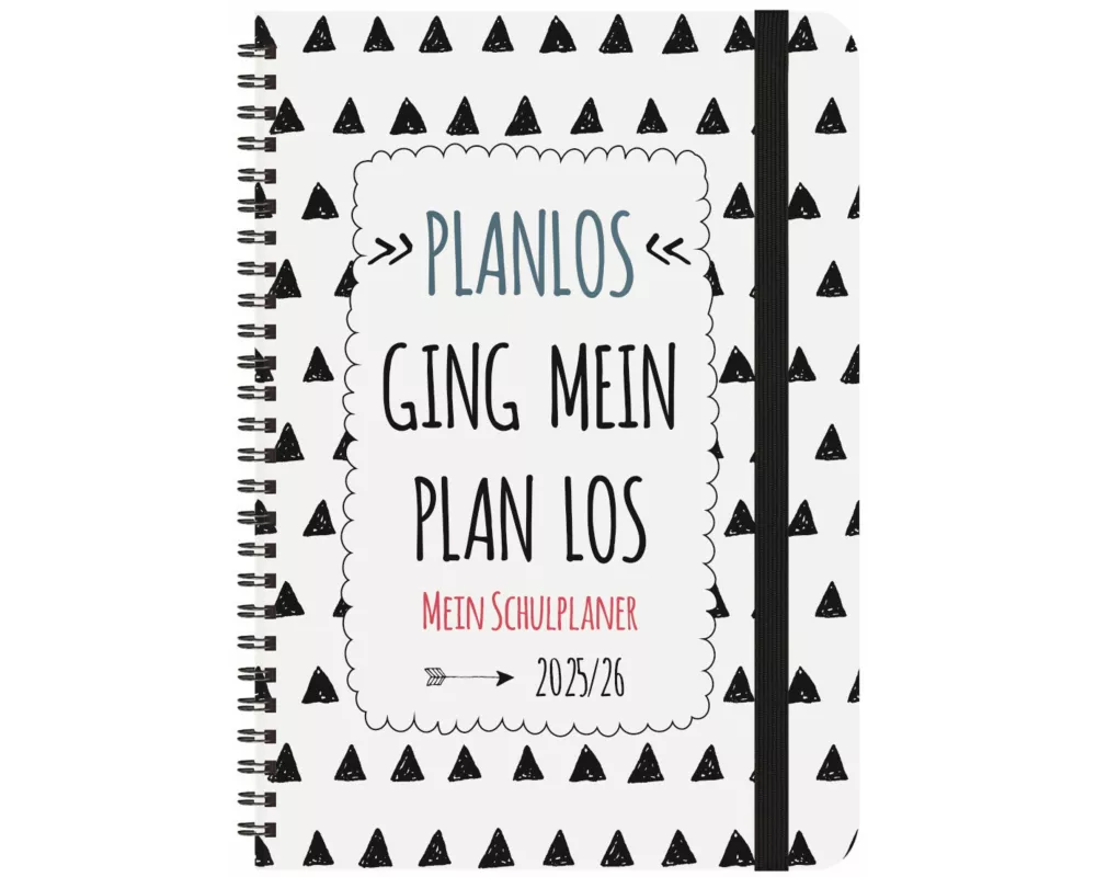 Schülerkalender Planlos 2025/2026