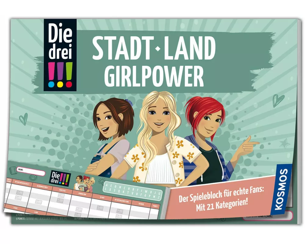 Die drei !!! Stadt Land Girlpower