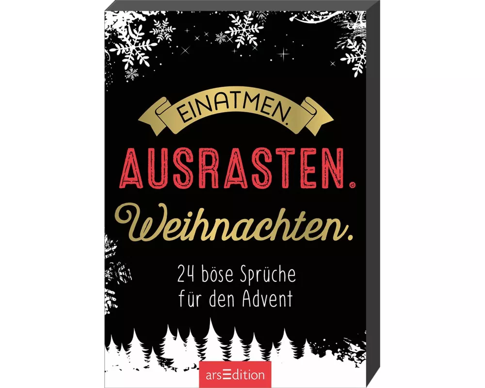 Einatmen. Ausrasten. Weihnachten