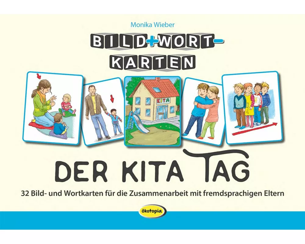 Bild+Wort-Karten: Der Kita Tag