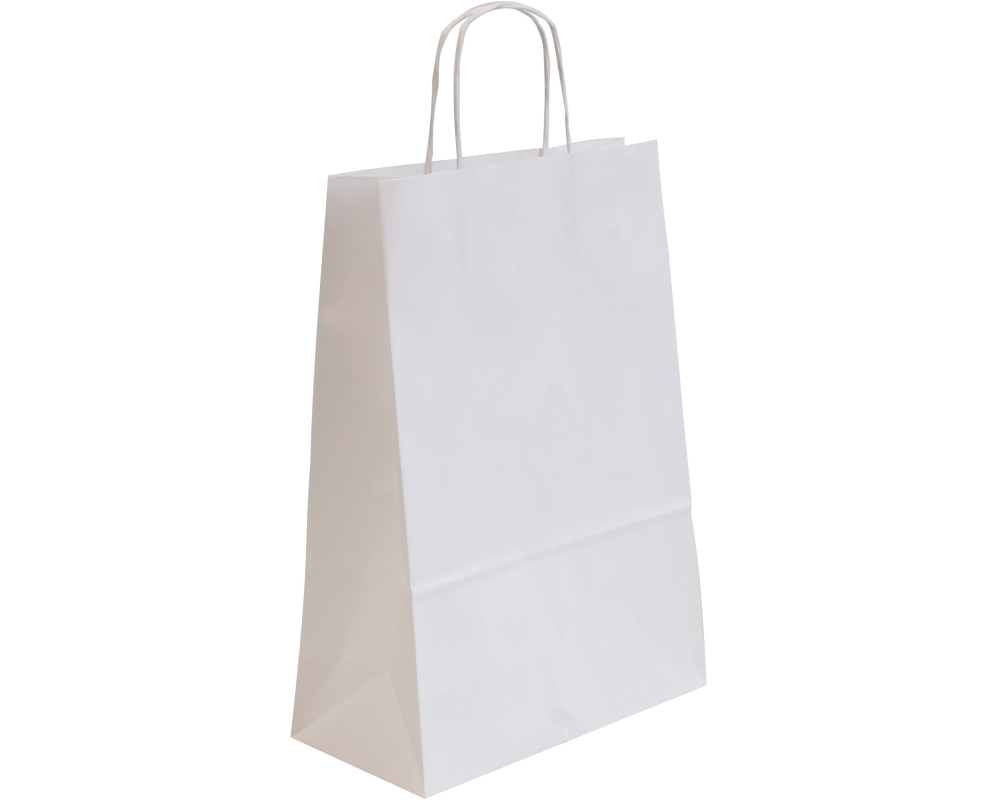 NEUTRAL Tragtaschen Allegra weiss SDS26-BIA Kraft,110g, 26x12x36cm 25 Stk.