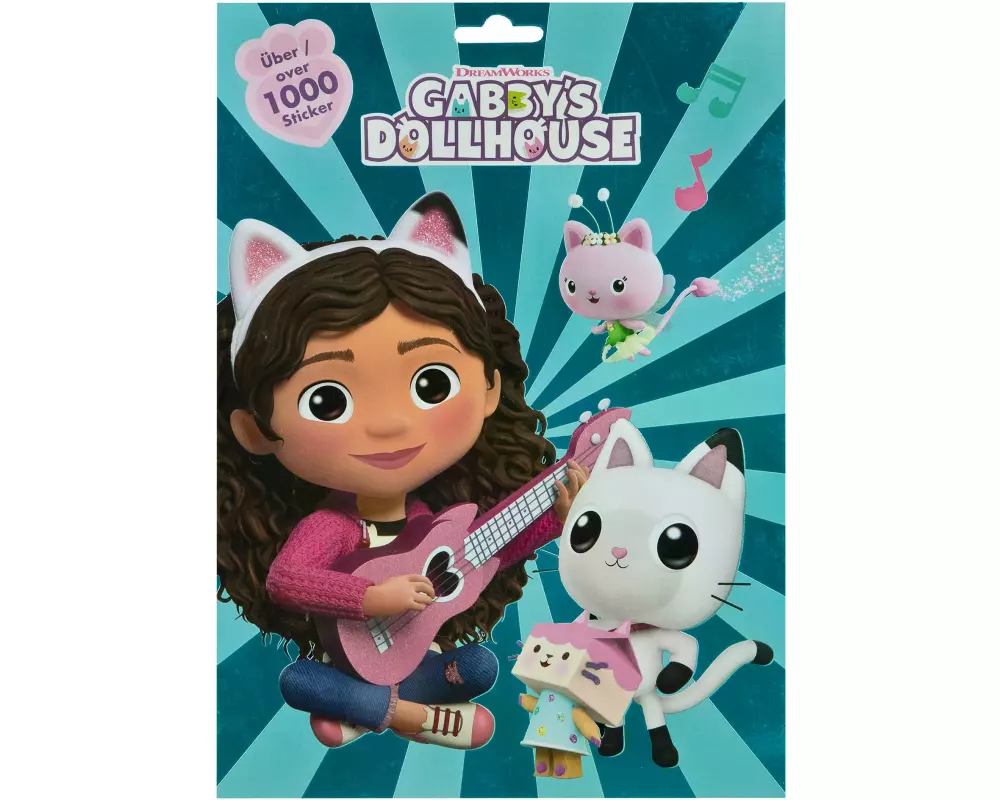 Undercover Motivsticker Gabby`s Dollhouse 17 Blatt