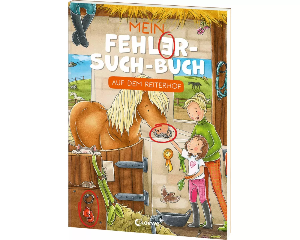 Mein Fehler-Such-Buch - Auf dem Reiterhof