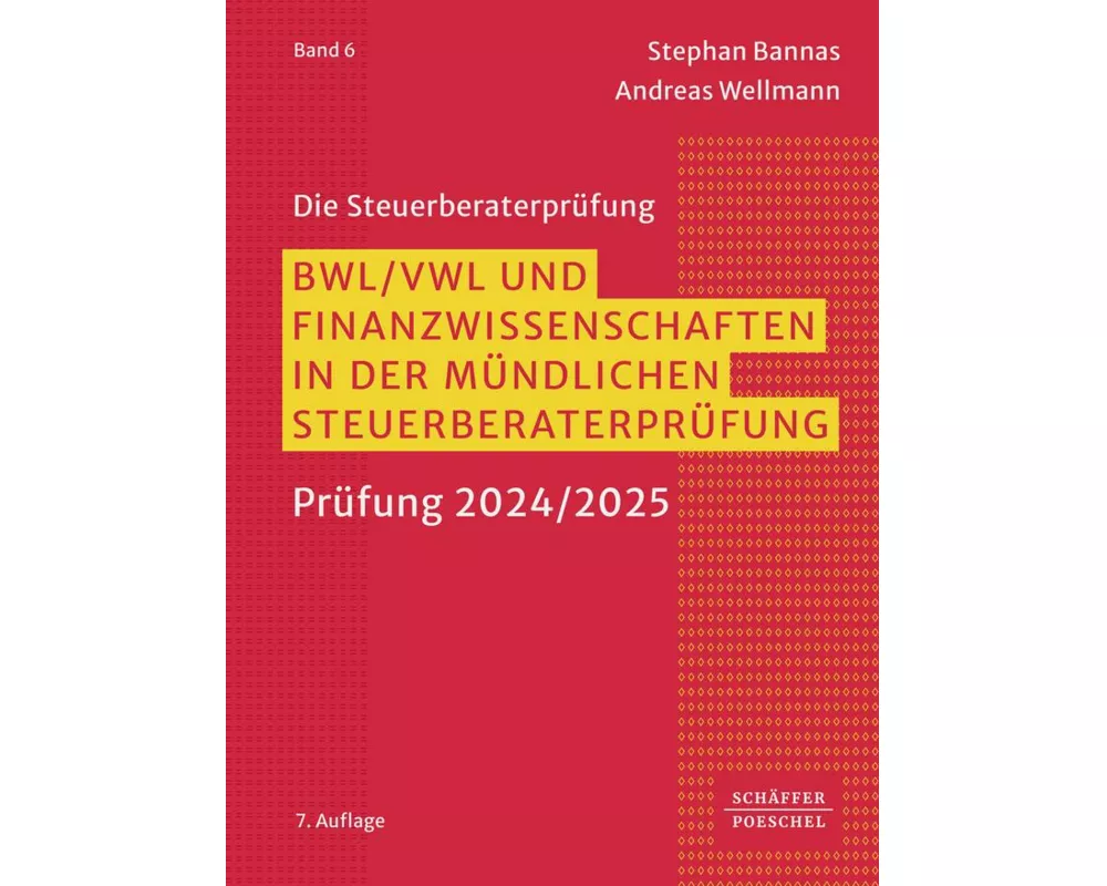 BWL, VWL und Finanzwissenschaften in der mündlichen Steuerberaterprüfung