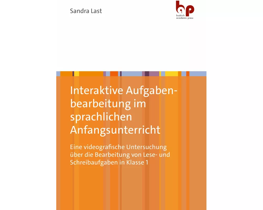 Interaktive Aufgabenbearbeitung im sprachlichen Anfangsunterricht