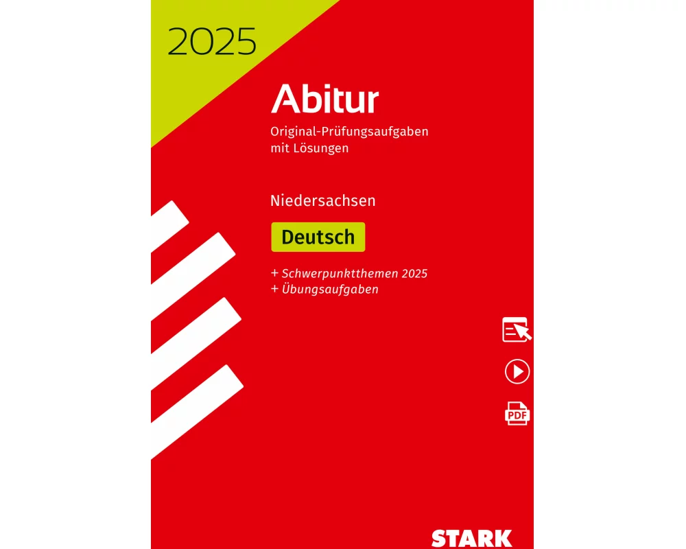 STARK Abiturprüfung Niedersachsen 2025 - Deutsch GA/EA