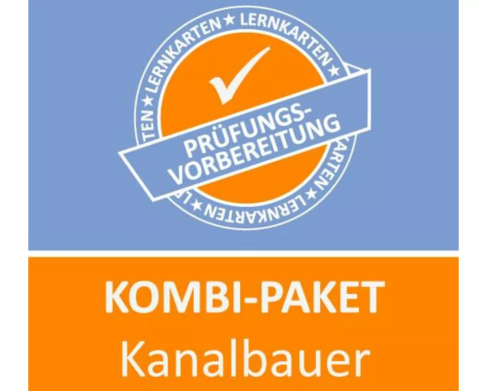 Kombi-Paket Kanalbauer Lernkarten