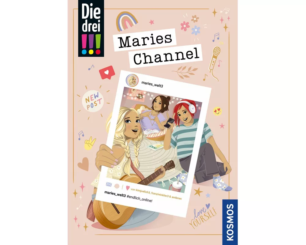 Die drei !!!, Maries Channel, #endlich_online