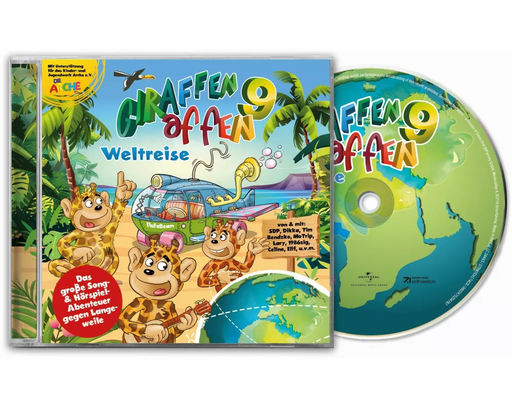 Giraffenaffen 9 - Weltreise