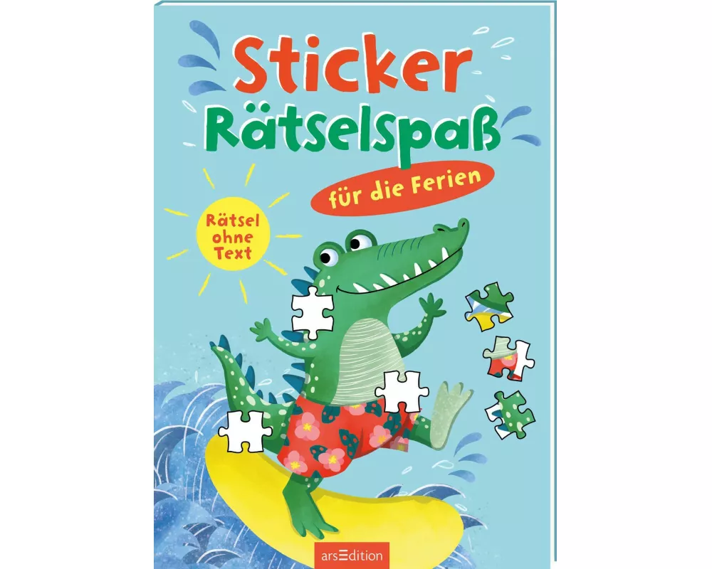 Sticker-Rätselspaß für die Ferien