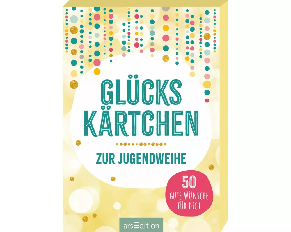 Glückskärtchen zur Jugendweihe