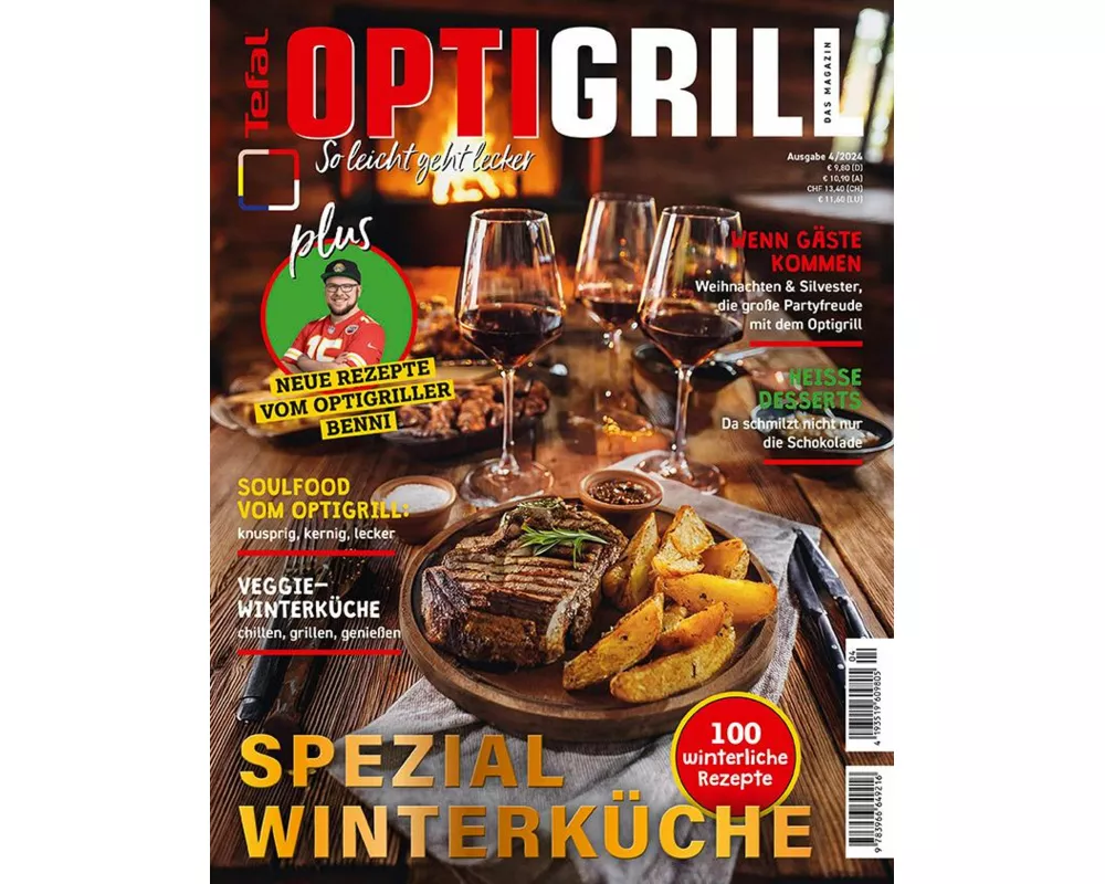 Tefal OptiGrill Magazin - Spezial Winterküche Weihnachten