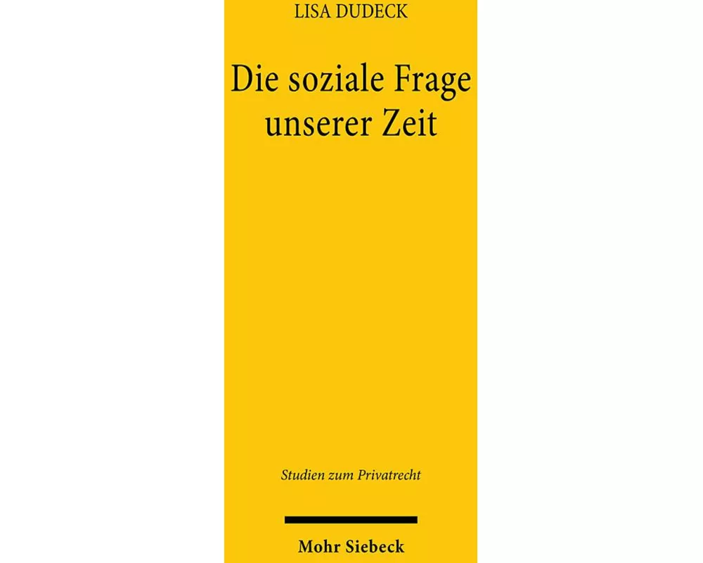Die soziale Frage unserer Zeit