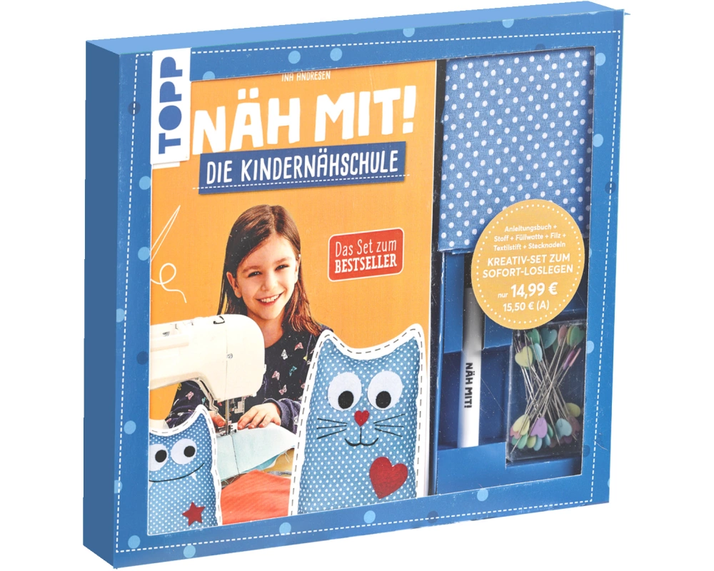 Kreativ-Set: Näh mit! Die Kindernähschule