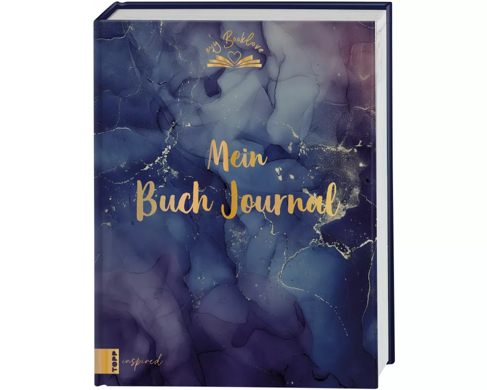 My Booklove: Mein Buch Journal - Dark