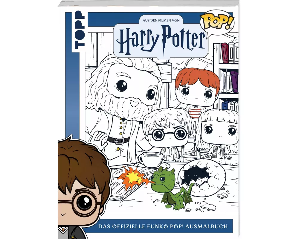 Das offizielle Funko Pop! Harry Potter Ausmalbuch
