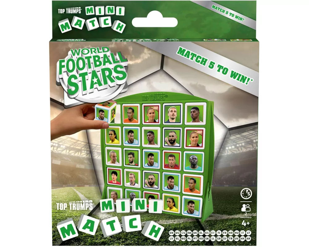 Top Trumps Match World Football Stars Mini