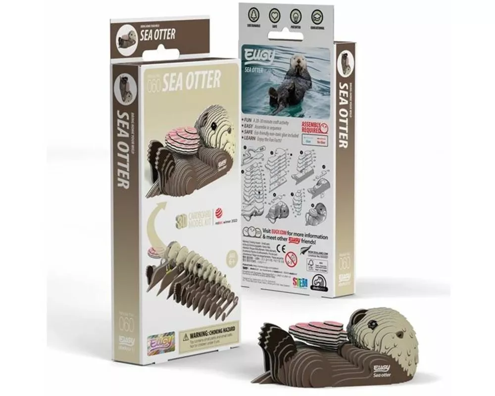 3D Bastelset Seeotter