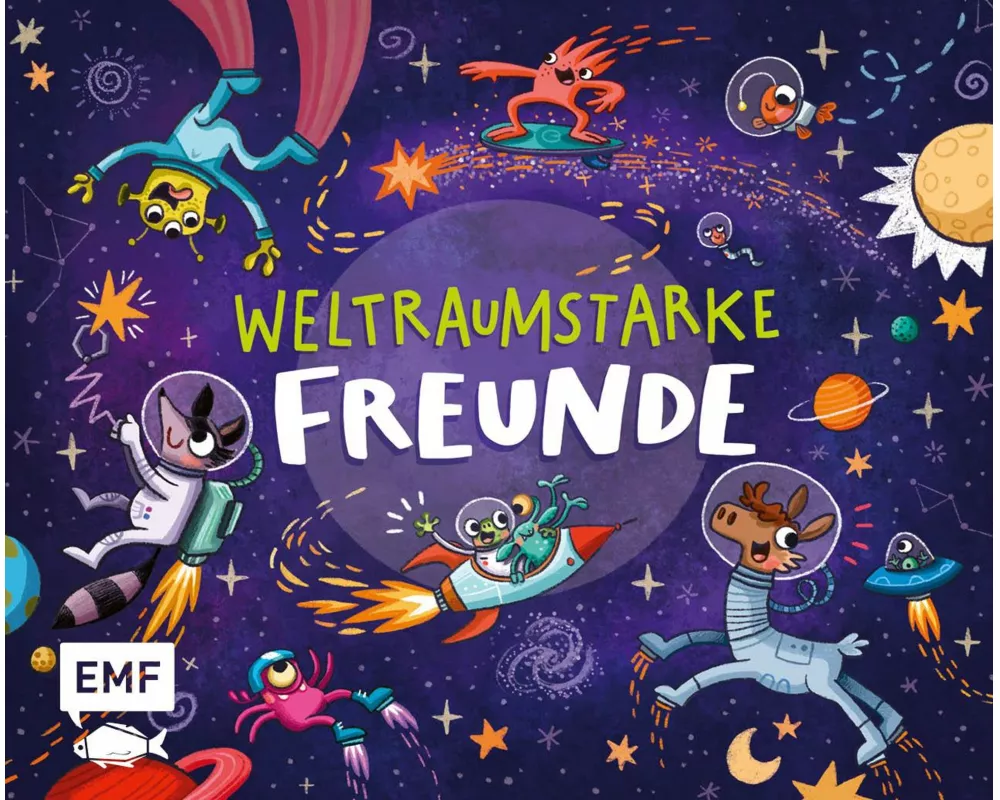 Weltraumstarke Freunde – Das Freundebuch
