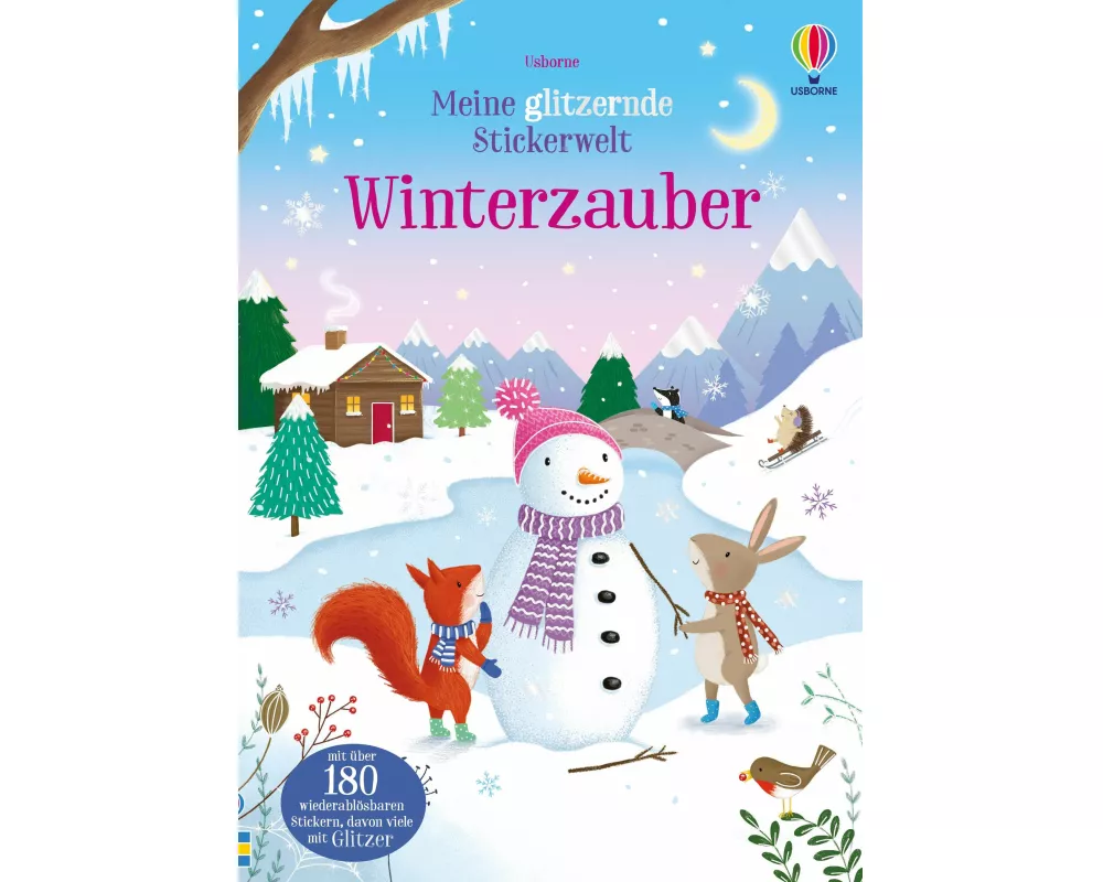 Meine glitzernde Stickerwelt: Winterzauber