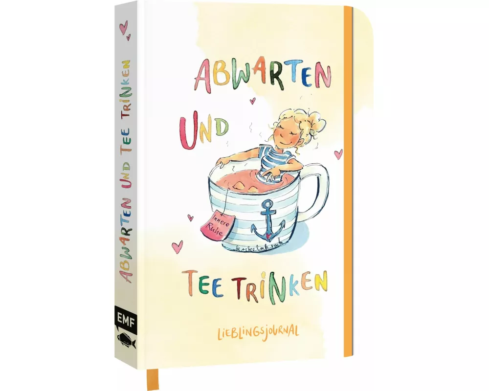 Dein Lieblings-Journal "Abwarten und Tee trinken"