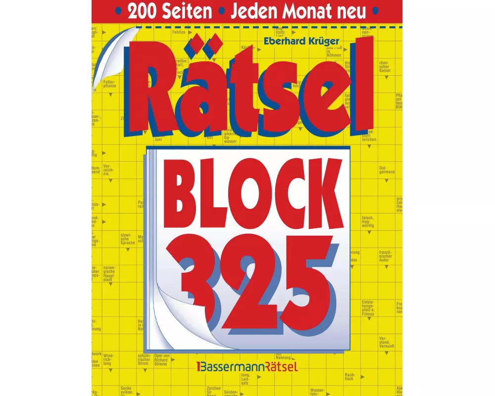 Rätselblock 325 (5 Exemplare à 2,99 €)