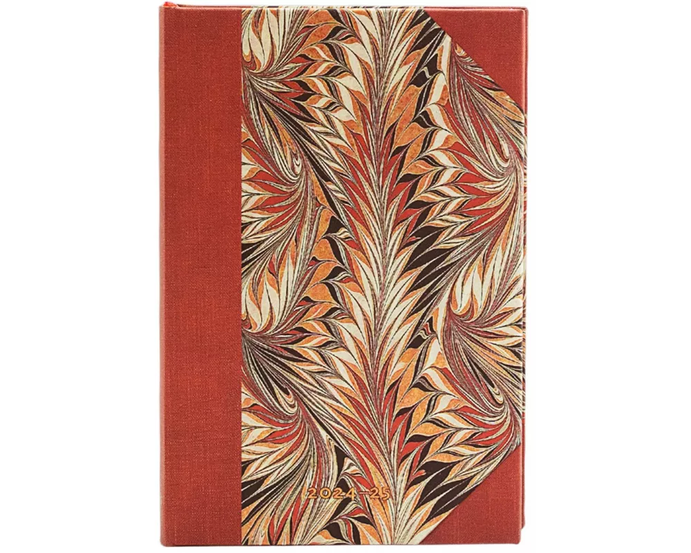 18-Monatskalender 2025 Rubedo, Mini, Horizontal