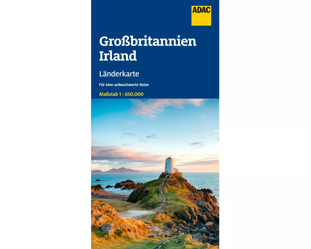 ADAC Länderkarte Großbritannien, Irland 1:650.000