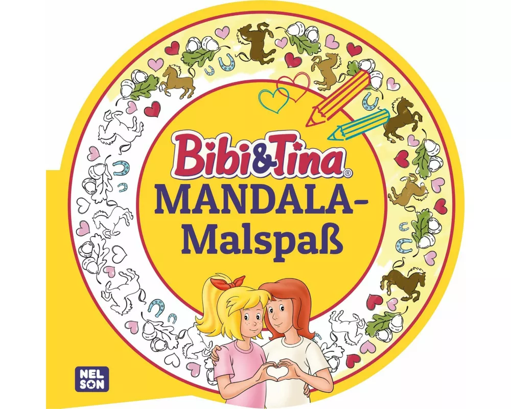 Bibi & Tina: MANDALA-Malspaß