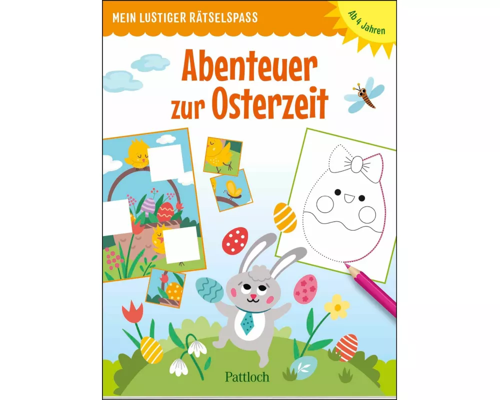 Mein lustiger Rätselspaß – Abenteuer zur Osterzeit