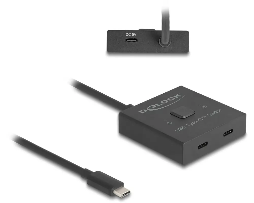 Delock Umschalter 8K USB-C Buchse