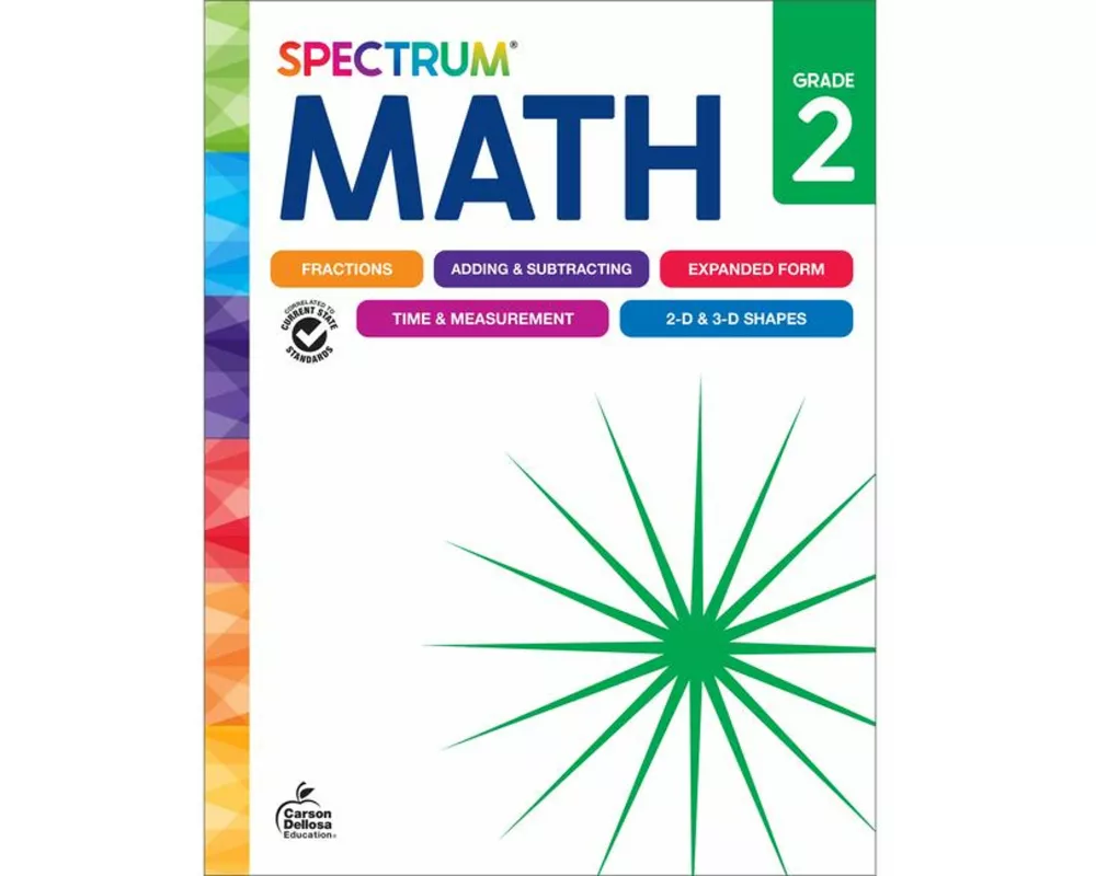 Spectrum Math Workbook, Grade 2