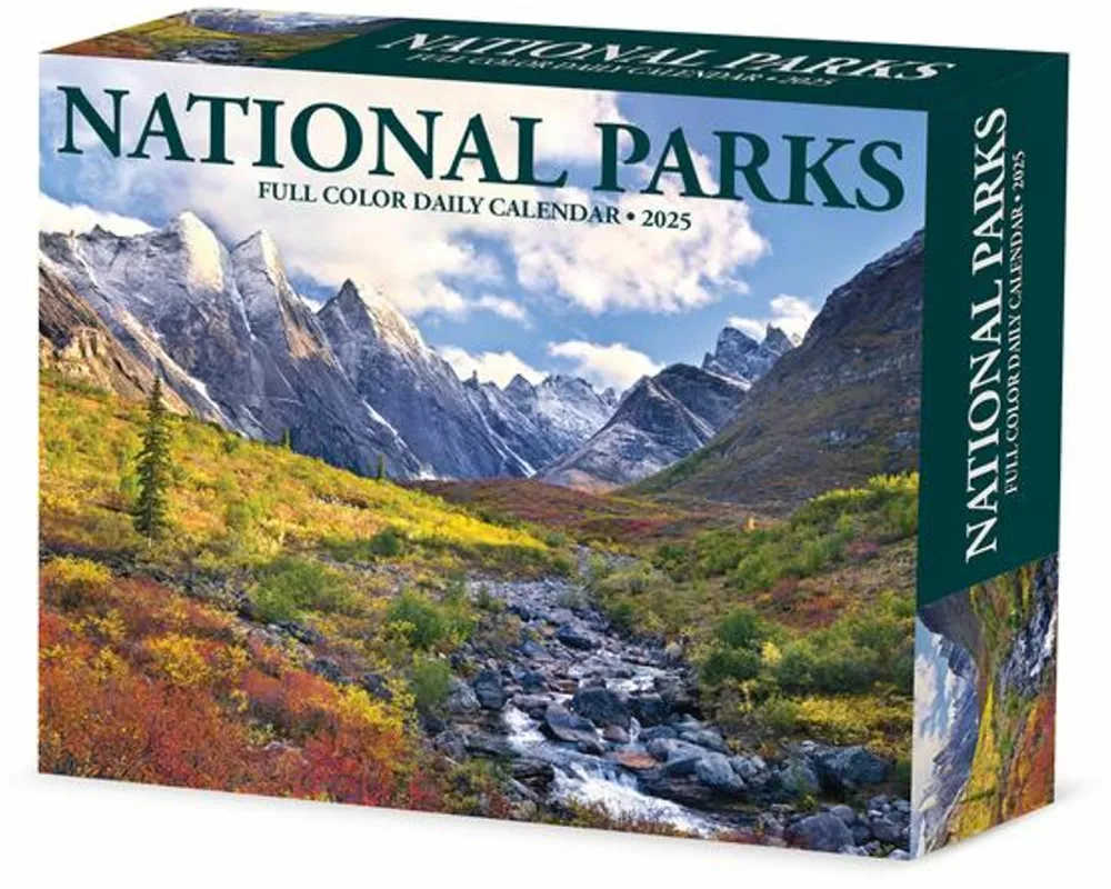 National Parks 2025 6.2 X 5.4 Box Calendar