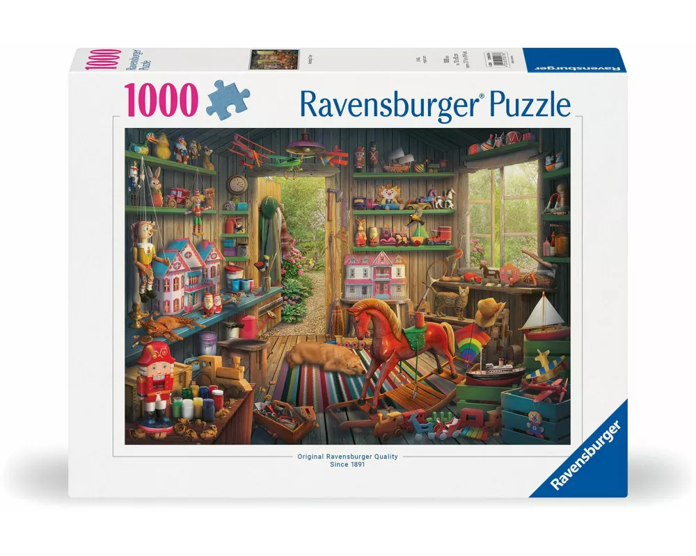 Erwachsenenpuzzle 1000 Teile - Spielzeug von damals