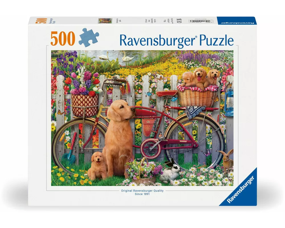 Erwachsenenpuzzle 500 Teile - Ausflug ins Grüne