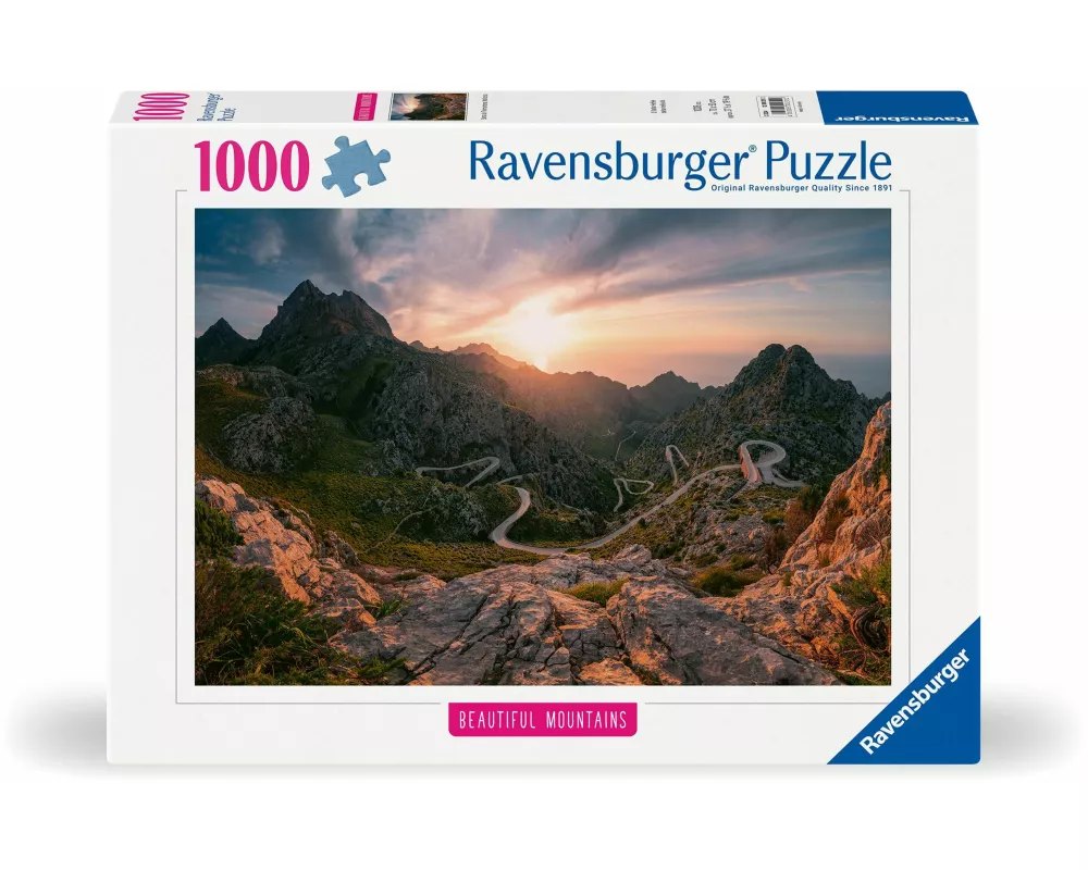 Erwachsenenpuzzle 1000 Teile - Serra de Tramuntana, Mallorca