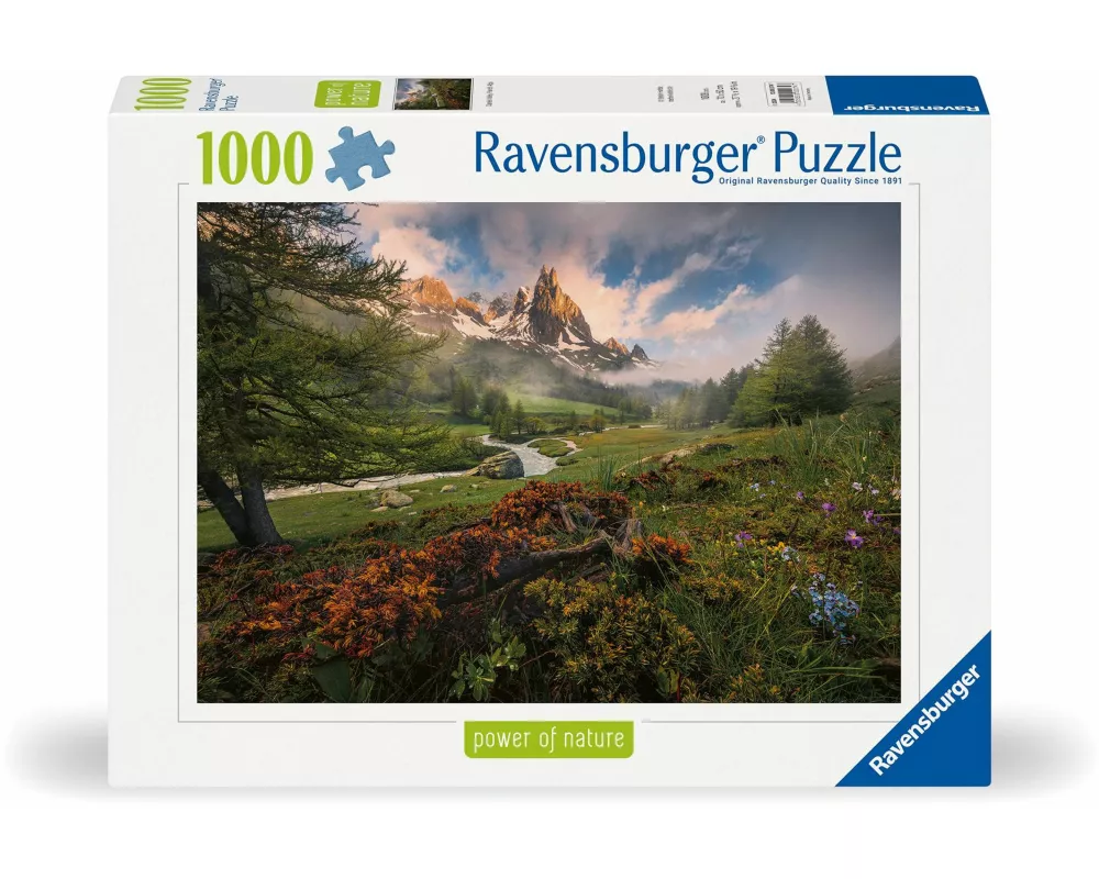 Erwachsenenpuzzle 1000 Teile - Malerische Stimmung im Vallée de la Clarée, Französische Alpen