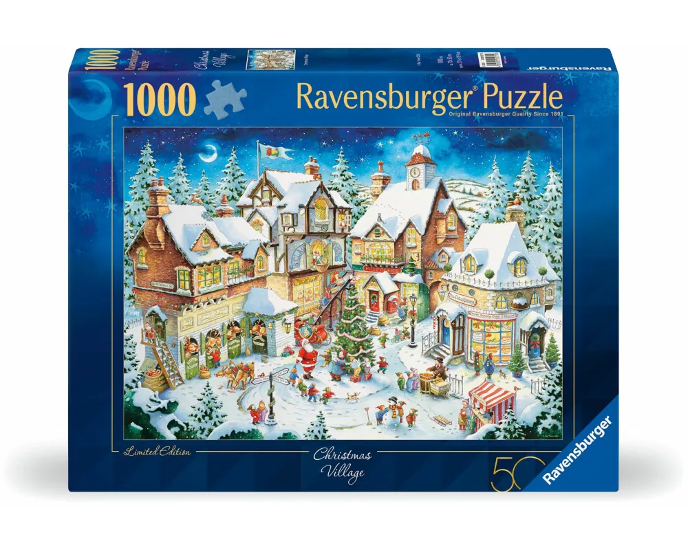 Erwachsenenpuzzle 1000 Teile - Weihnachtsdorf