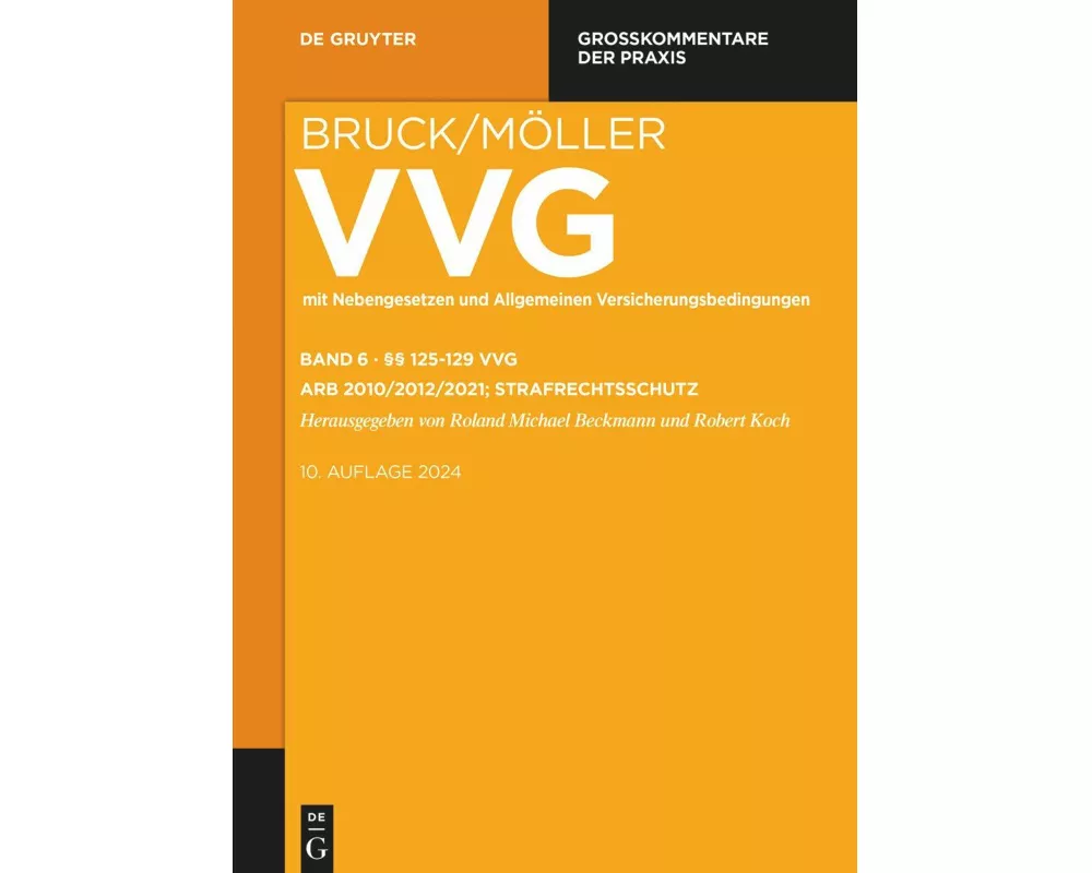 Versicherungsvertragsgesetz §§ 125-129 VVG