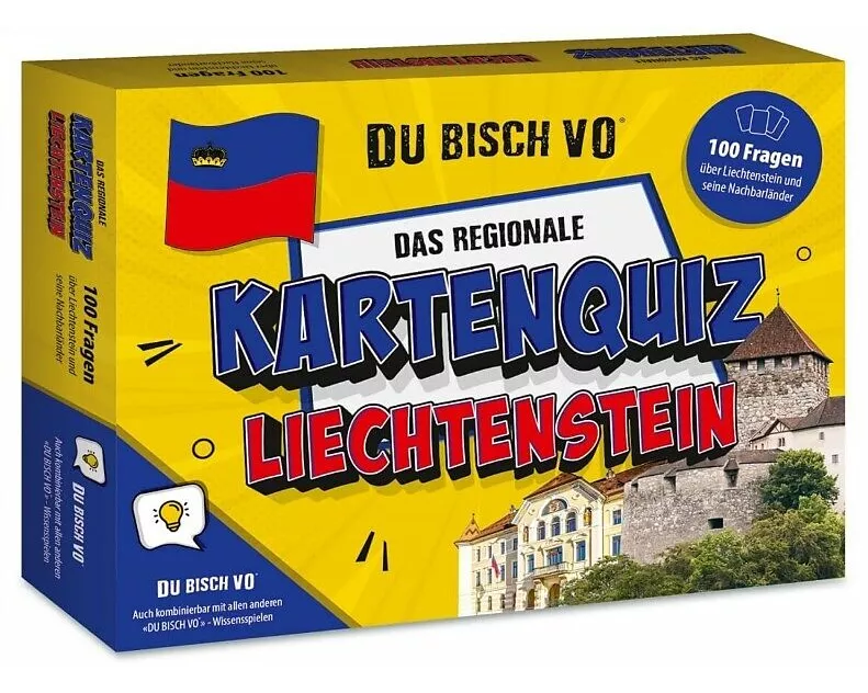 DU BISCH VO Liechtenstein Quiz - Das Kartenspiel