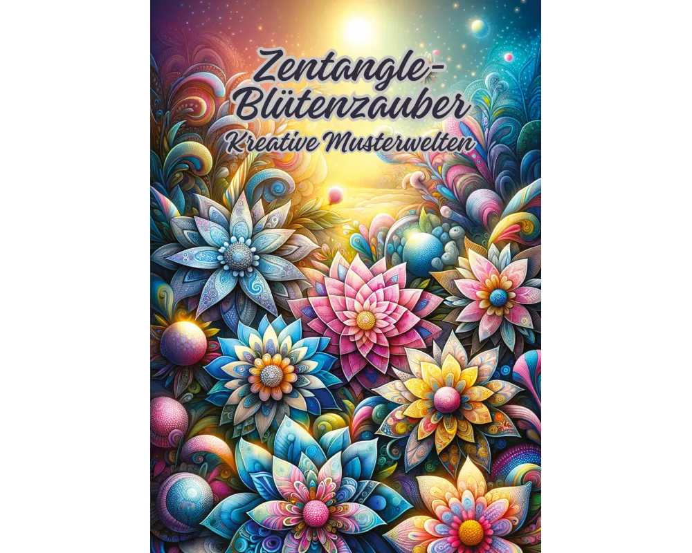 Zentangle-Blütenzauber