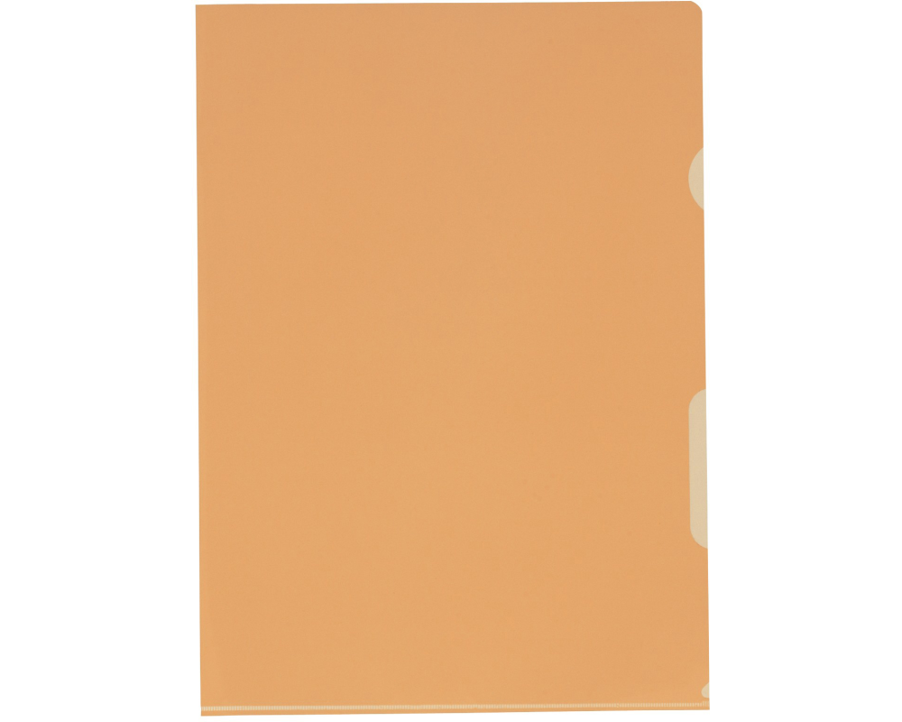 BÜROLINE Sichtmappen A4 620077 orange 100 Stück