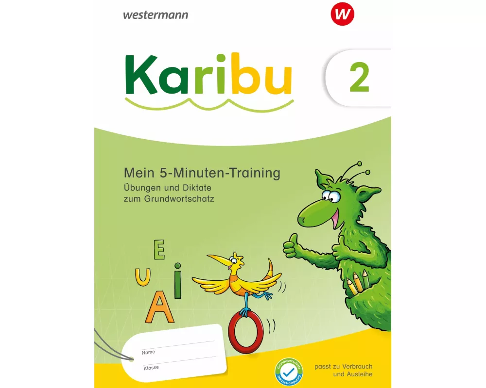 Karibu 2. Mein 5-Minuten-Training: Übungen und Diktate zum Grundwortschatz